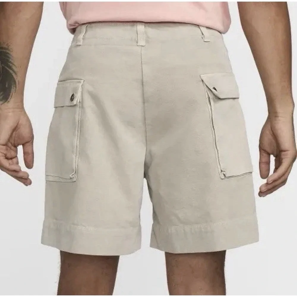 NEW Nike Life Hemp Cargo Shorts FZ6571-014 Men's Size 32 MSRP $95 Hiking Shorts